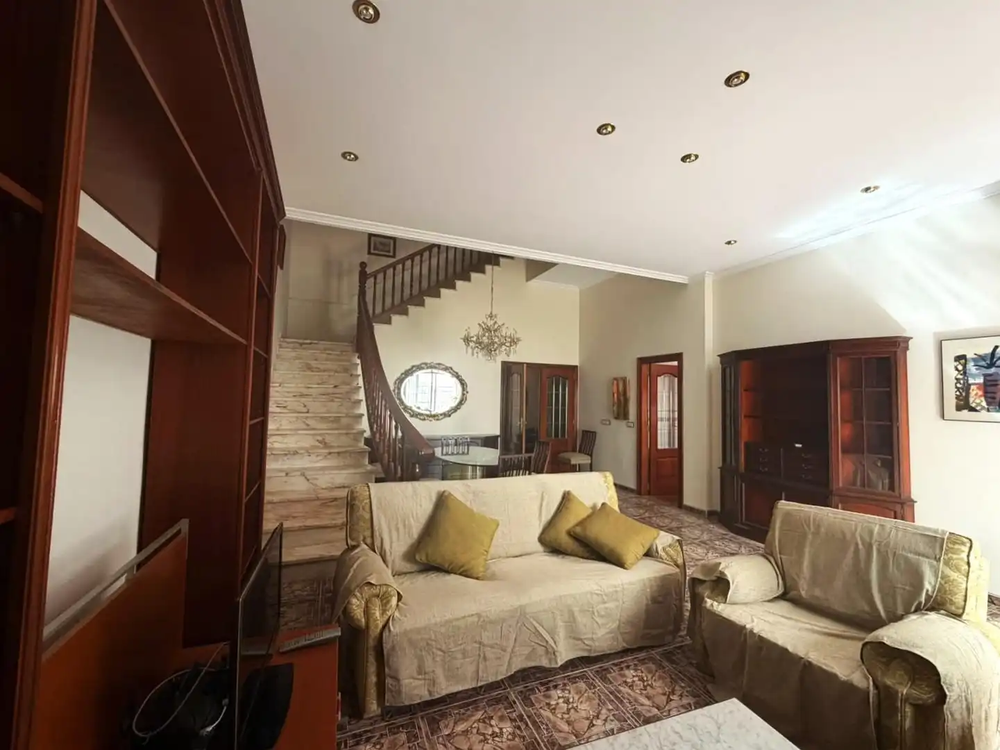 Living room of Houses for rent in Rafelbuñol / Rafelbunyol, Valencia