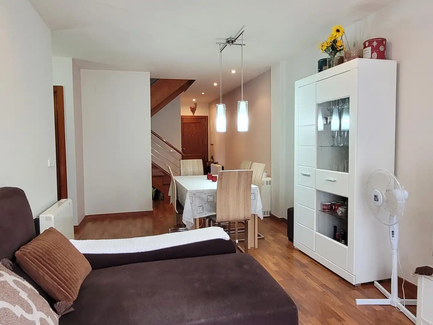 Sala d'estar de Dúplex en venda en Mollerussa amb Calefacció, Terrassa i Forn