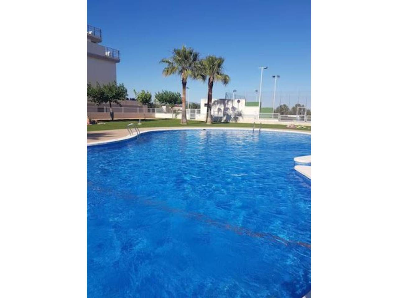 Swimming pool of Flat for sale in San Jorge / Sant Jordi  with Air Conditioner, Heating and Terrace
