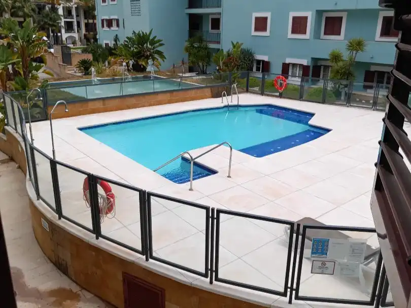 Swimming pool of Flat for sale in Sotogrande  with Air Conditioner, Terrace and Balcony