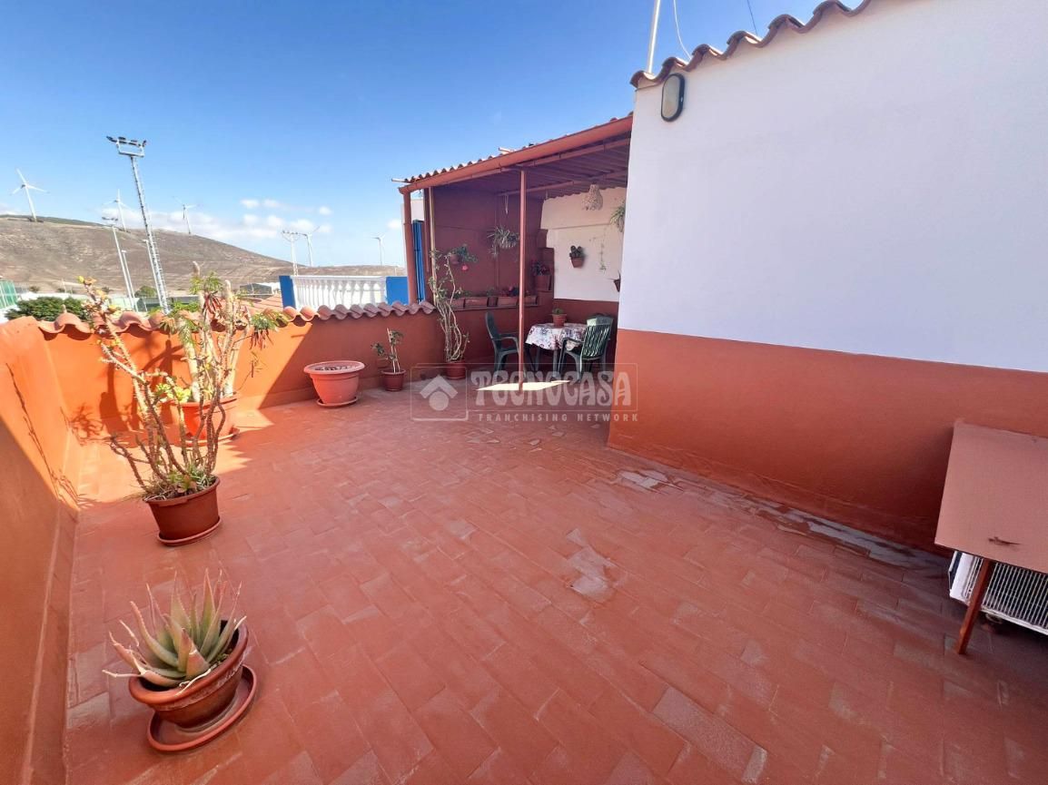 Terrace of Single-family semi-detached for sale in Santa Lucía de Tirajana  with Air Conditioner, Terrace and Balcony