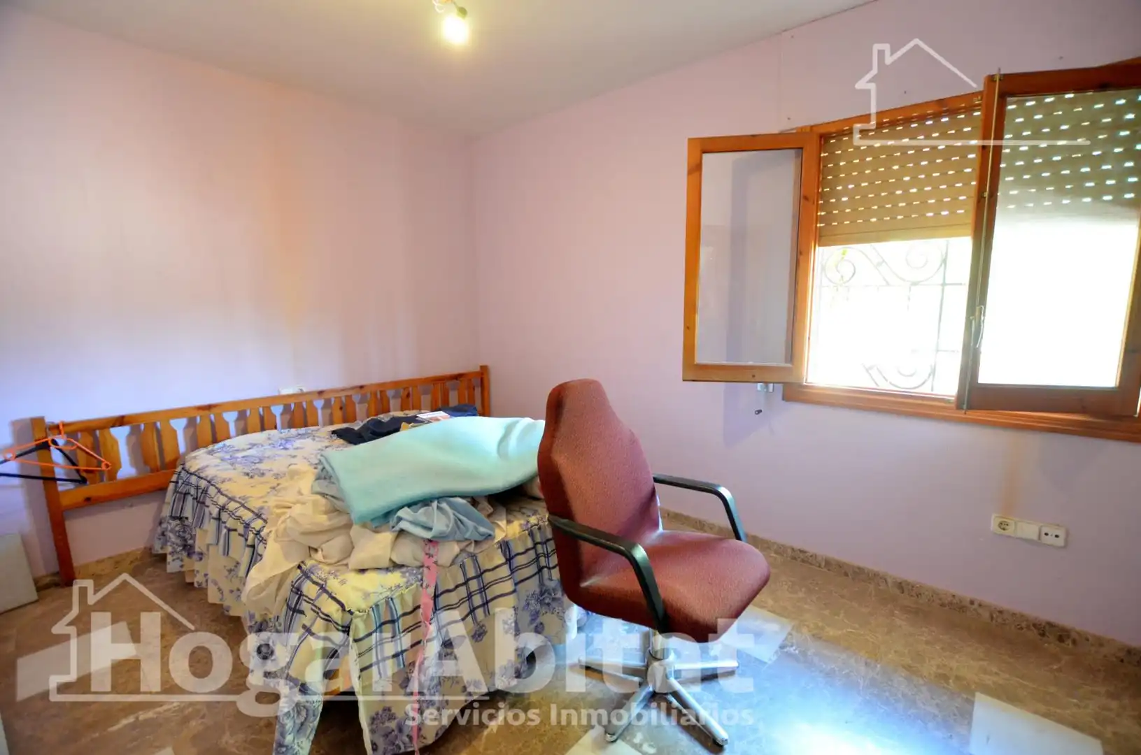 Schlafzimmer von Haus oder Chalet zum Verkauf in Mutxamel mit Heizung, Privatgarten und Terrasse