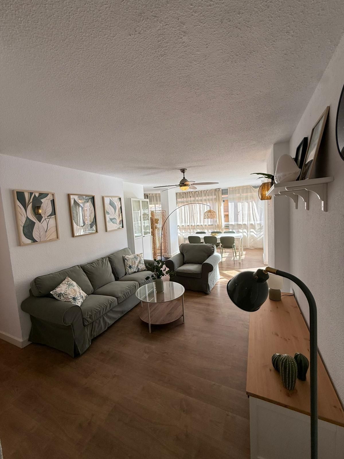 Living room of Flat to rent in Fuengirola  with Private garden, Terrace and Balcony