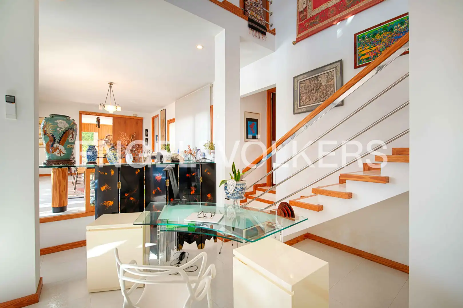 Living room of Houses for sale in Llers  with Heating, Private garden and Terrace