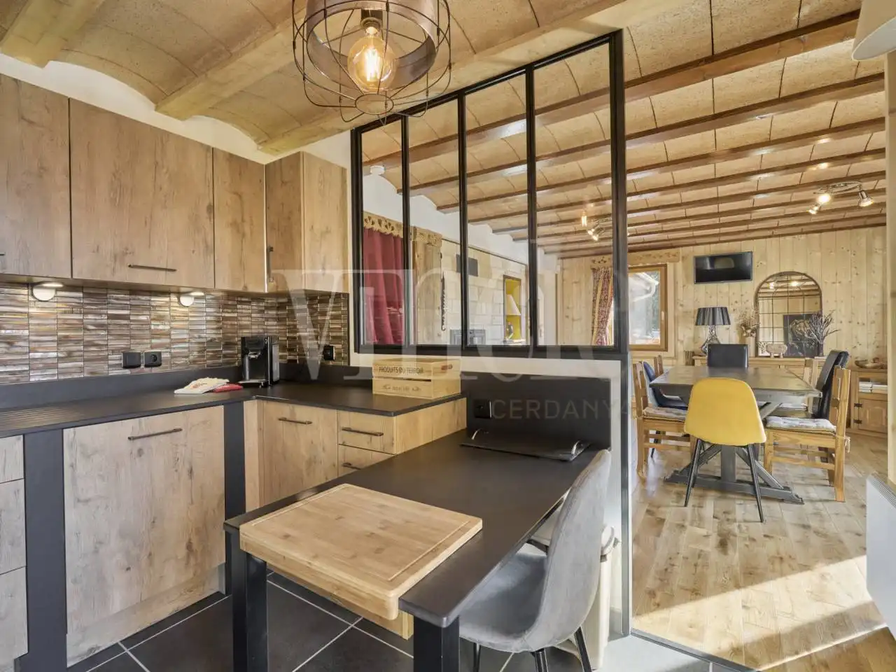 Cocina de Casa adosada en venta en Bolquère con Calefacción, Jardín privado y Parquet