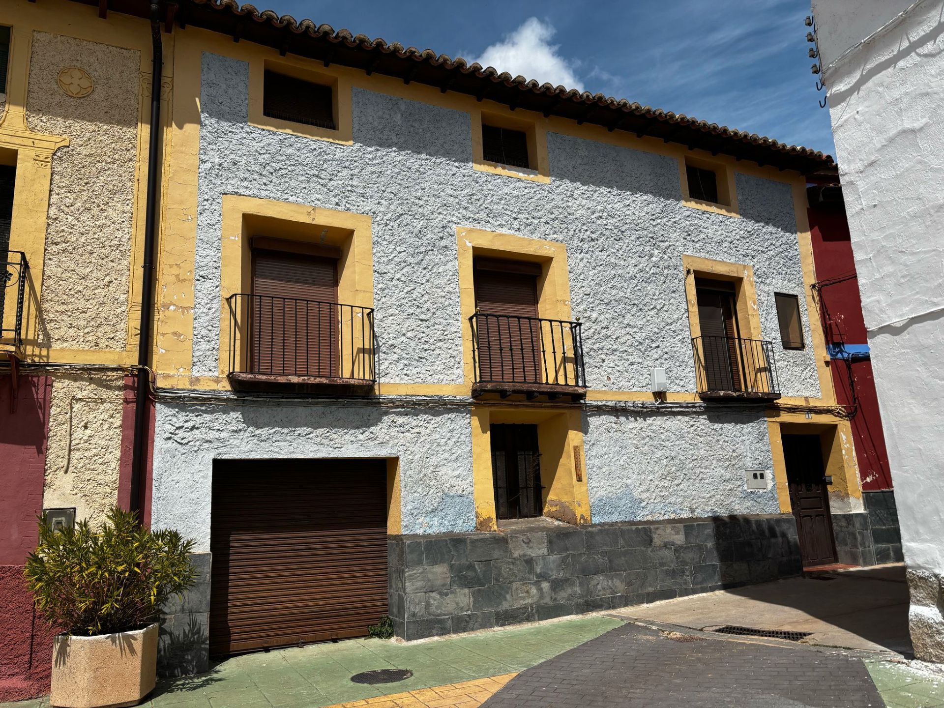 Exterior view of House or chalet for sale in Torralba de Ribota  with Storage room and Furnished