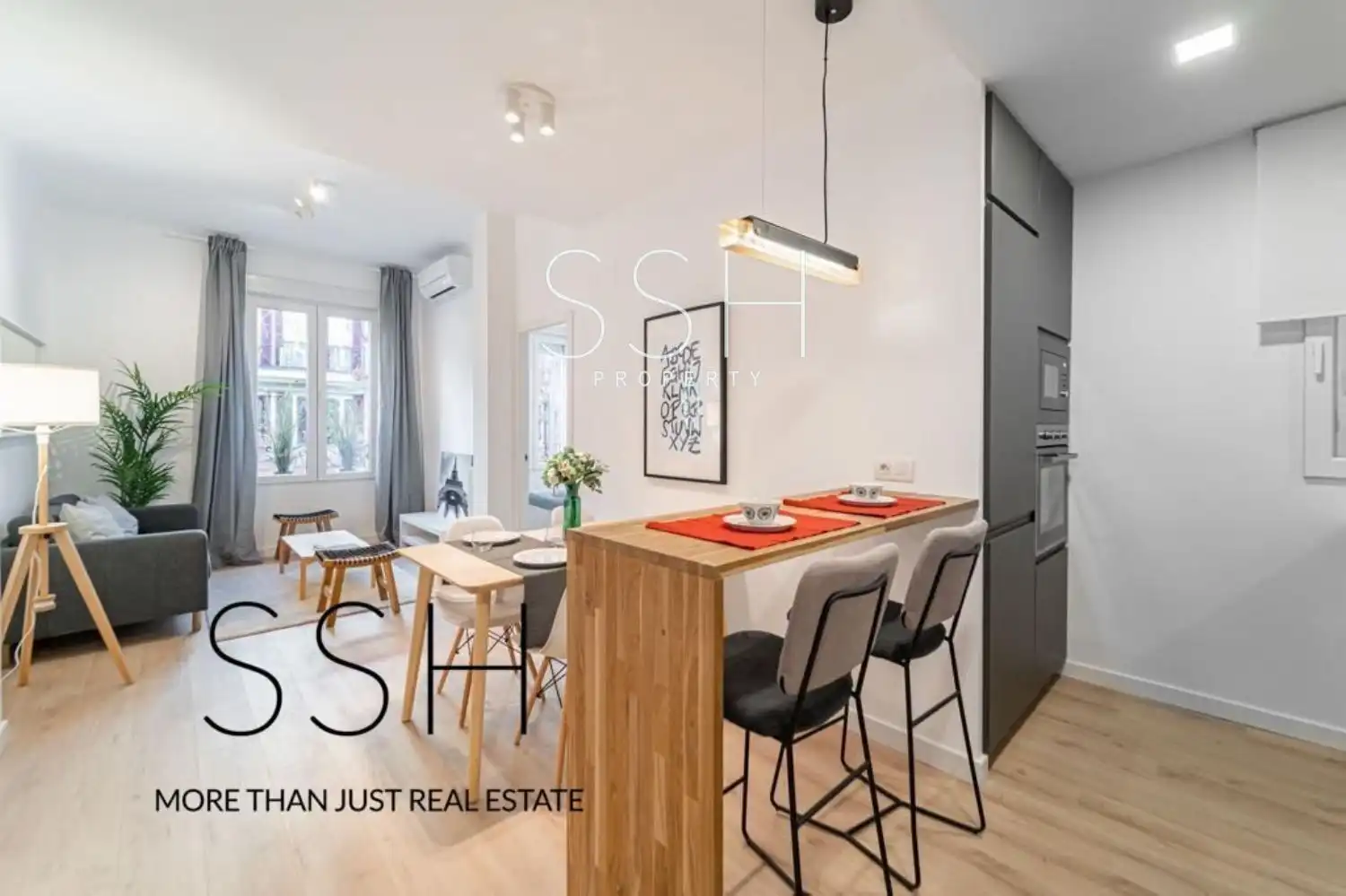 Kitchen of Flat for rent in Madrid  with Air Conditioner, Heating and Furnished