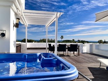 Penthouse mit Pool zum Verkauf in Benamara - Atalaya