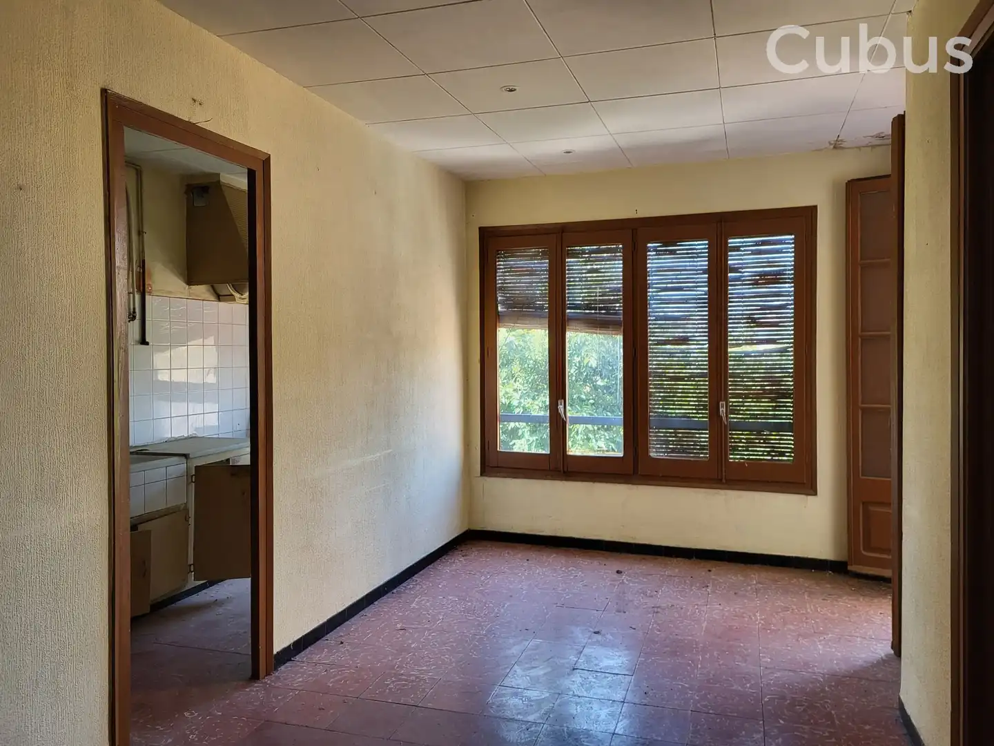 Sala de estar de Piso en venta en Olot con Terraza y Balcón