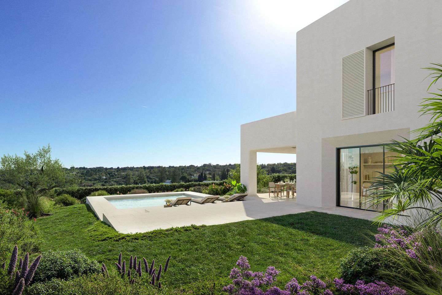 Garden of House or chalet for sale in Sotogrande  with Air Conditioner, Heating and Private garden