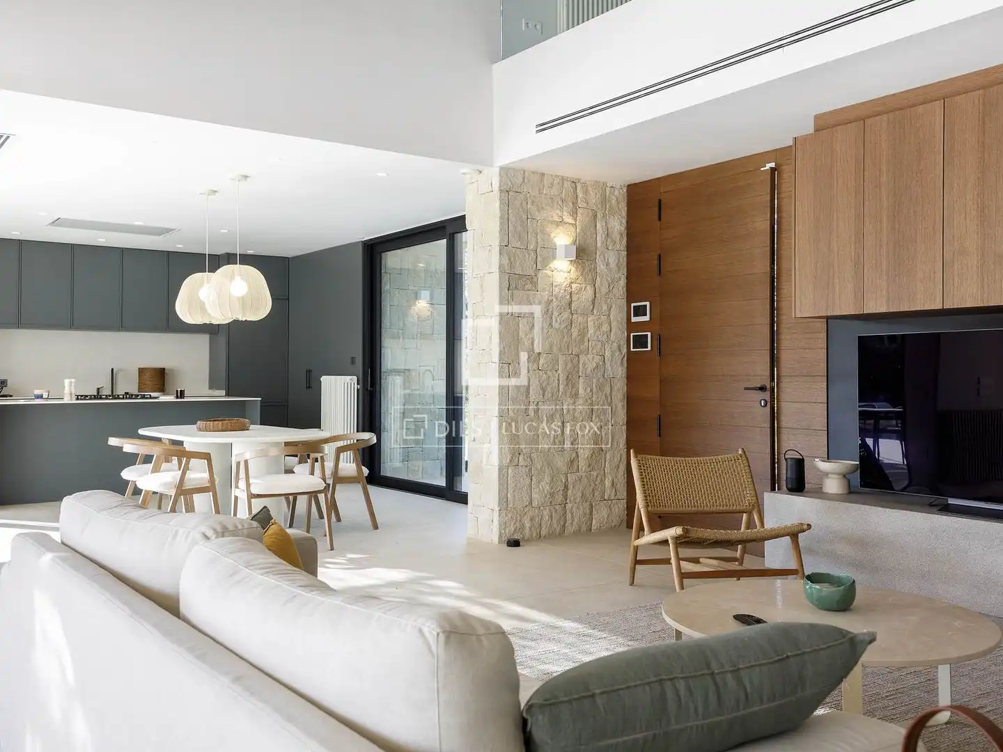 Sala de estar de Casa o chalet en venta en L'Eliana con Aire acondicionado, Calefacción y Jardín privado