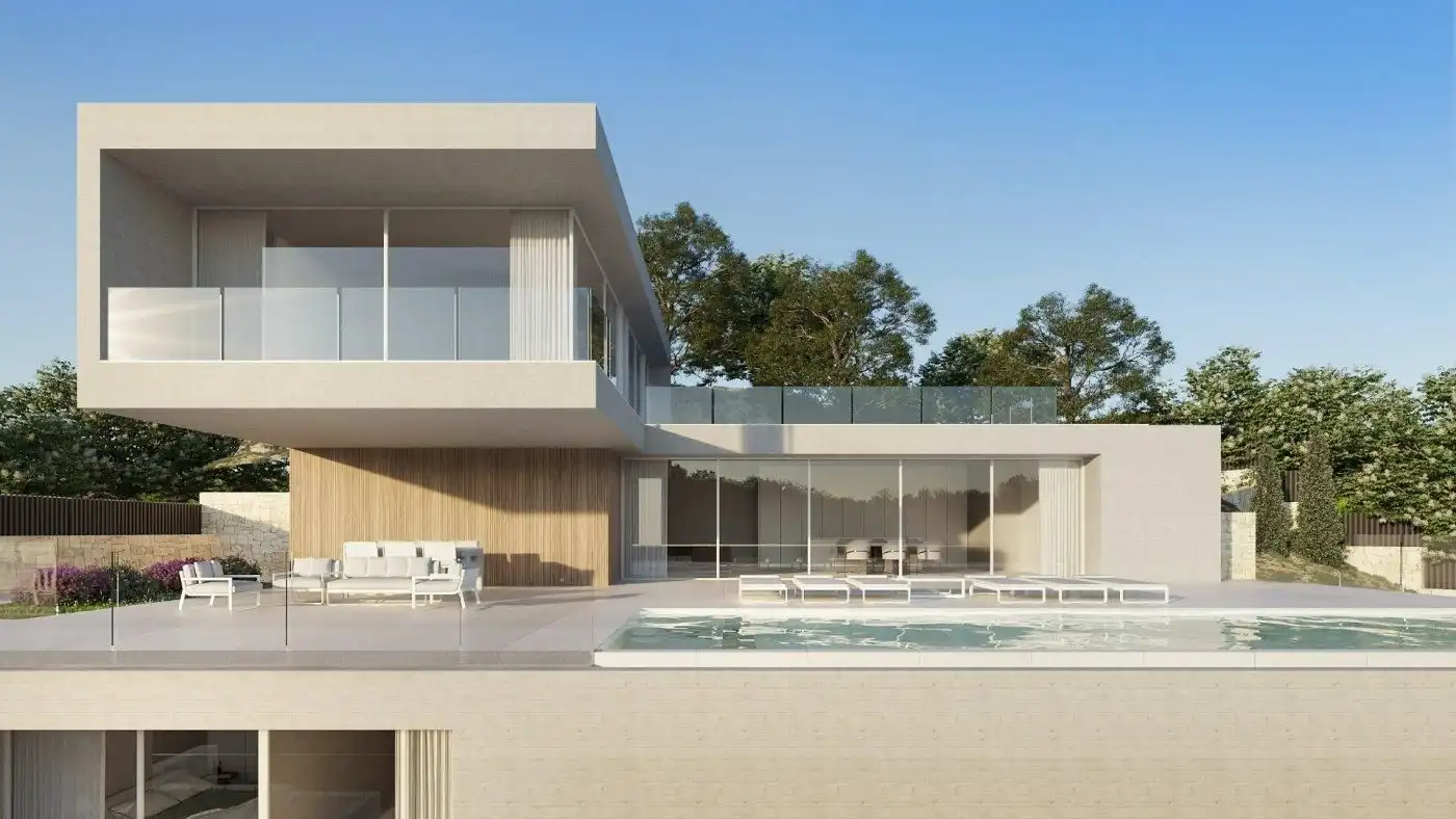 Villa con piscina in vendita a Benissa pueblo
