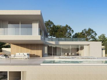 Chalet con piscina en venta en Benissa pueblo