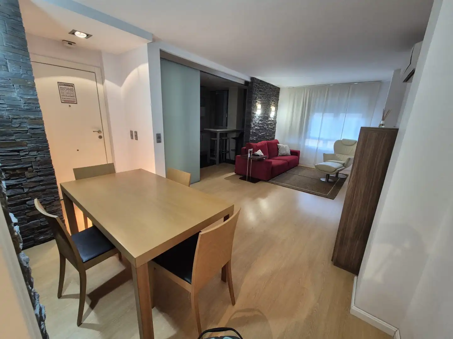 Wohnzimmer von Wohnung zur Miete in Cartagena mit Klimaanlage, Heizung und Parkett