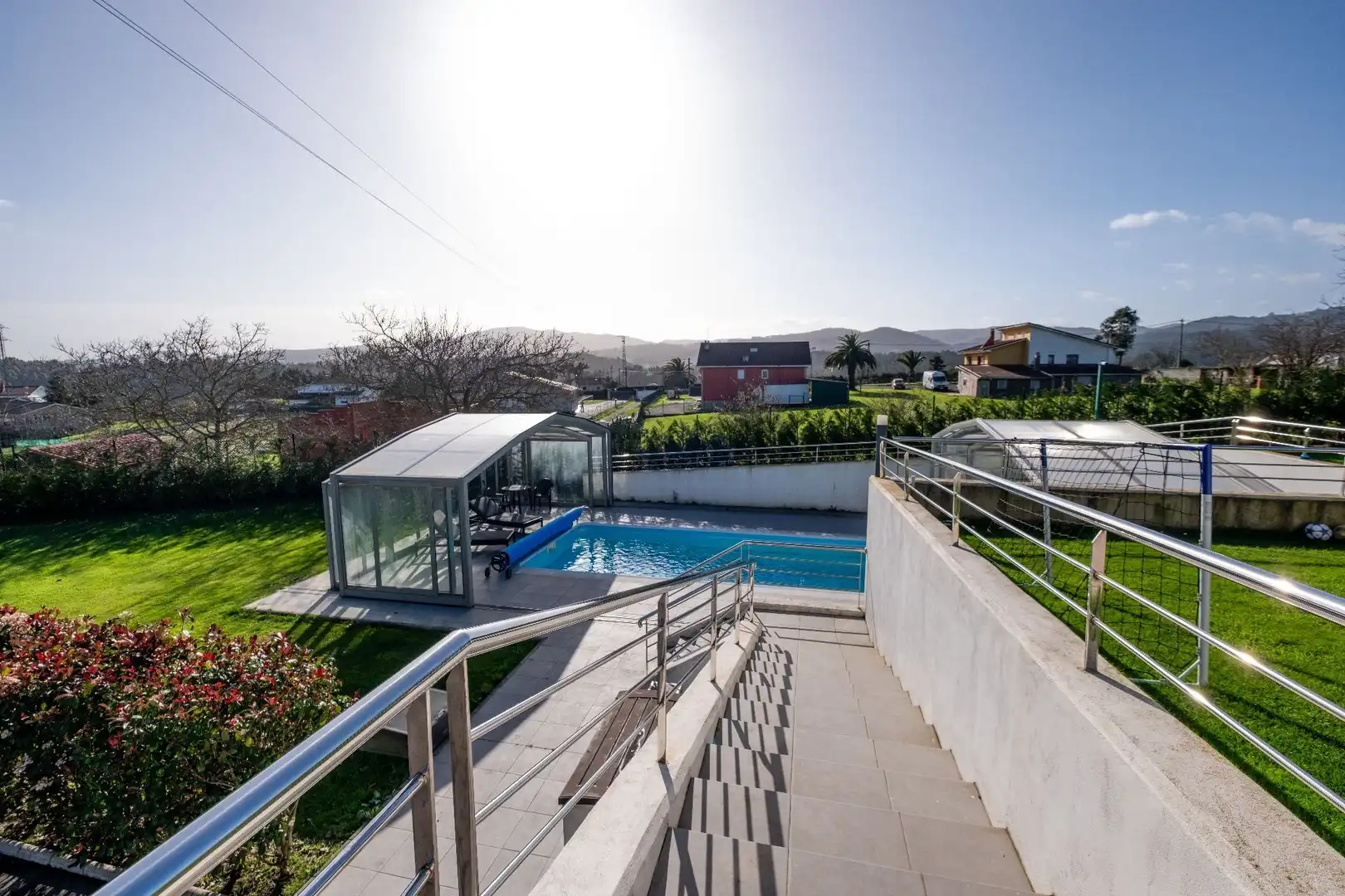 Piscina de Casa o chalet en venta en Castrillón con Aire acondicionado, Calefacción y Jardín privado