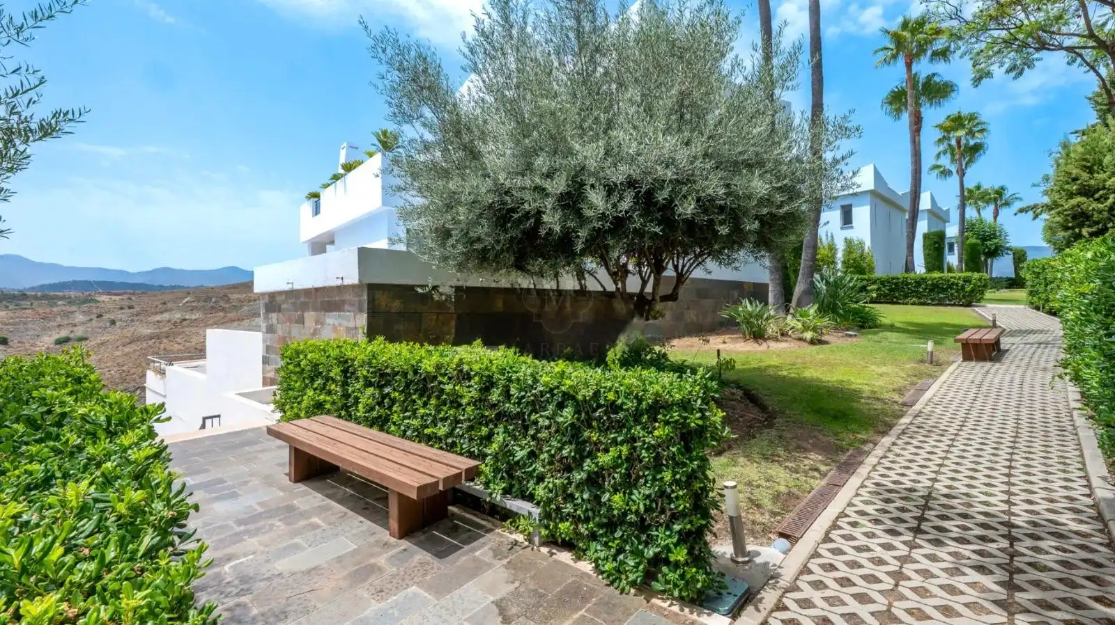 Garden of Apartments for rent in Benahavís  with Air Conditioner, Terrace and Swimming Pool