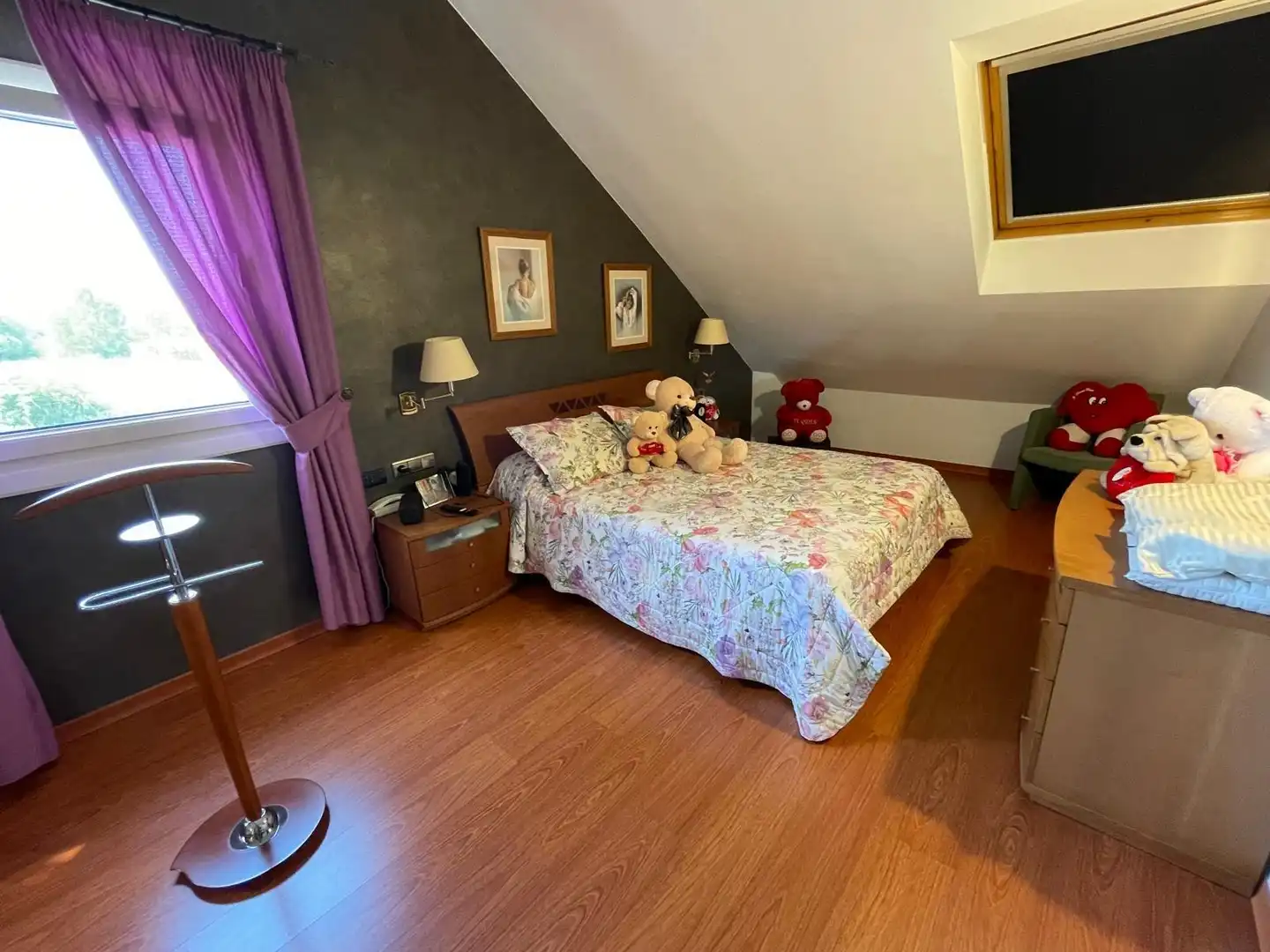 Dormitori de Casa o xalet en venda en Camponaraya amb Calefacció i Jardí privat