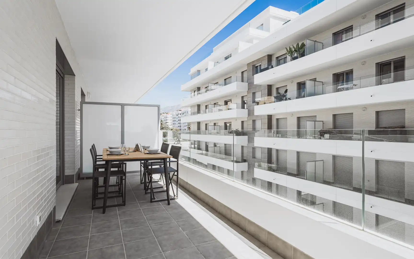 Terraza de Apartamento en venta en Marbella con Aire acondicionado, Terraza y Piscina