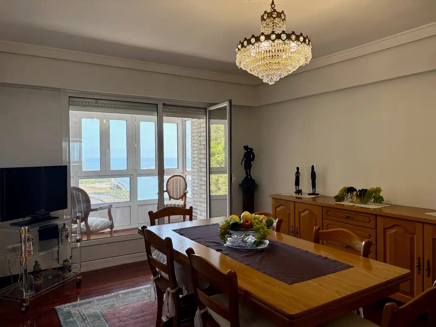 Dining room of Flat for sale in Mutriku  with Storage room, Furnished and Oven