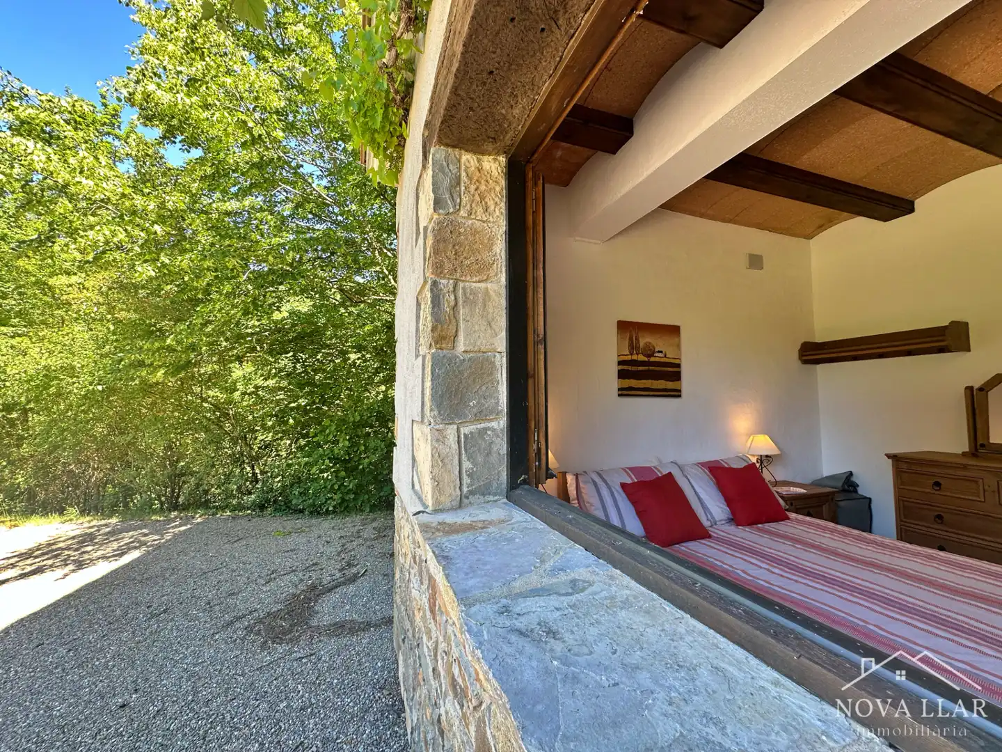 Terraza de Finca rústica en venta en Les Llosses con Calefacción, Jardín privado y Terraza