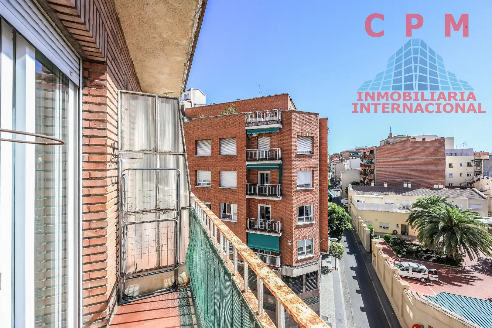 Terraza de Piso de alquiler en Madrid con Aire acondicionado, Calefacción y Parquet