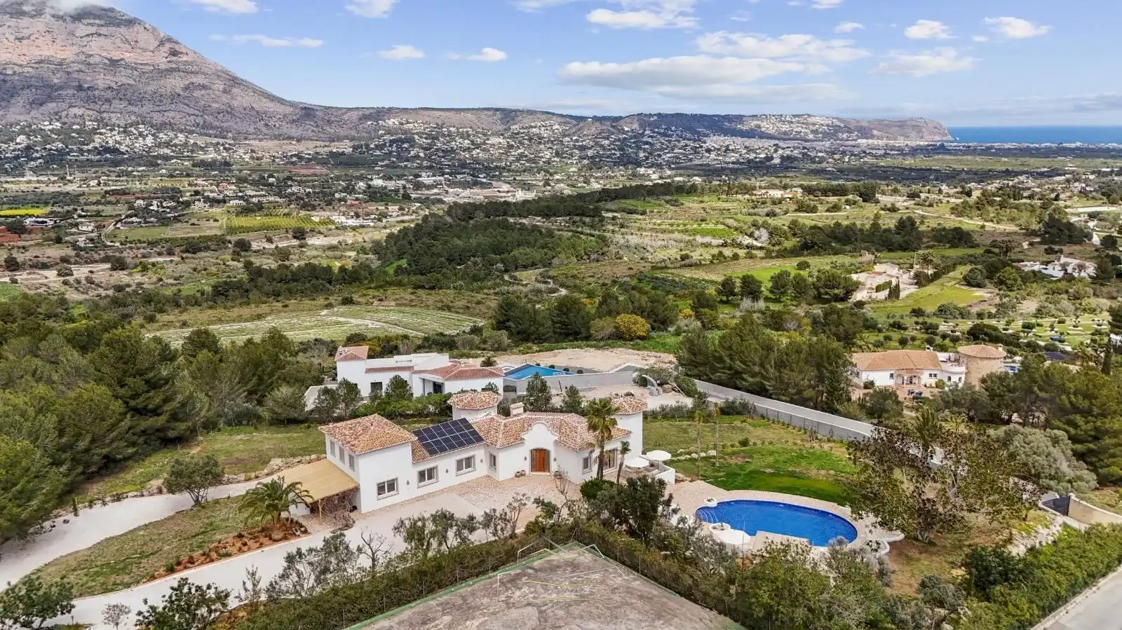 Vista exterior de Casa o chalet en venta en Jávea / Xàbia con Aire acondicionado, Calefacción y Jardín privado