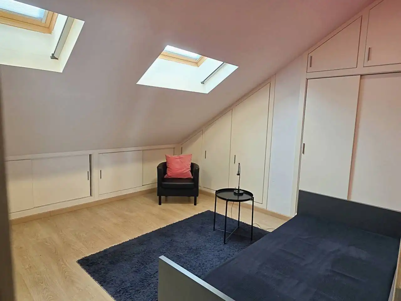 Schlafzimmer von Dachboden zum Verkauf in Valencia mit Klimaanlage, Heizung und Terrasse