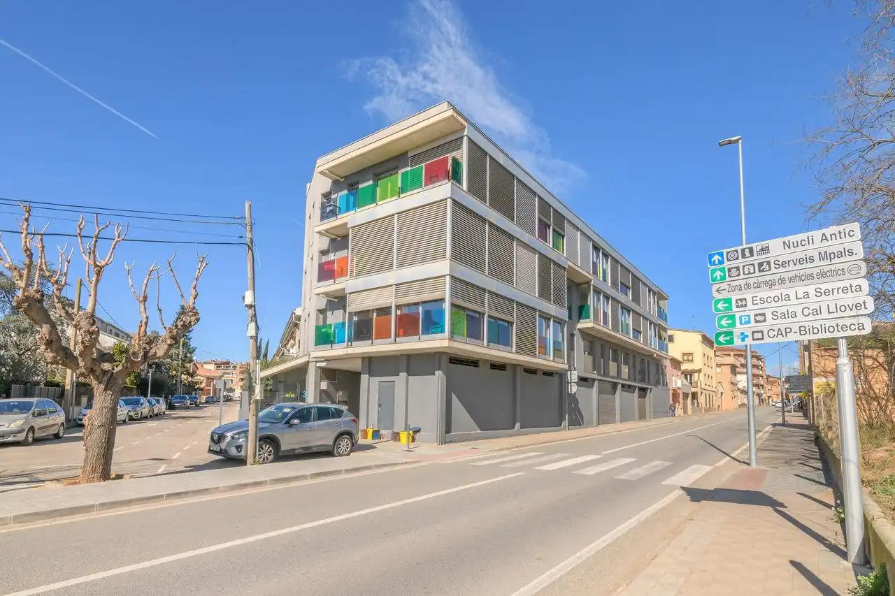 Vista exterior de Pis en venda en Santpedor amb Aire condicionat, Calefacció i Parquet