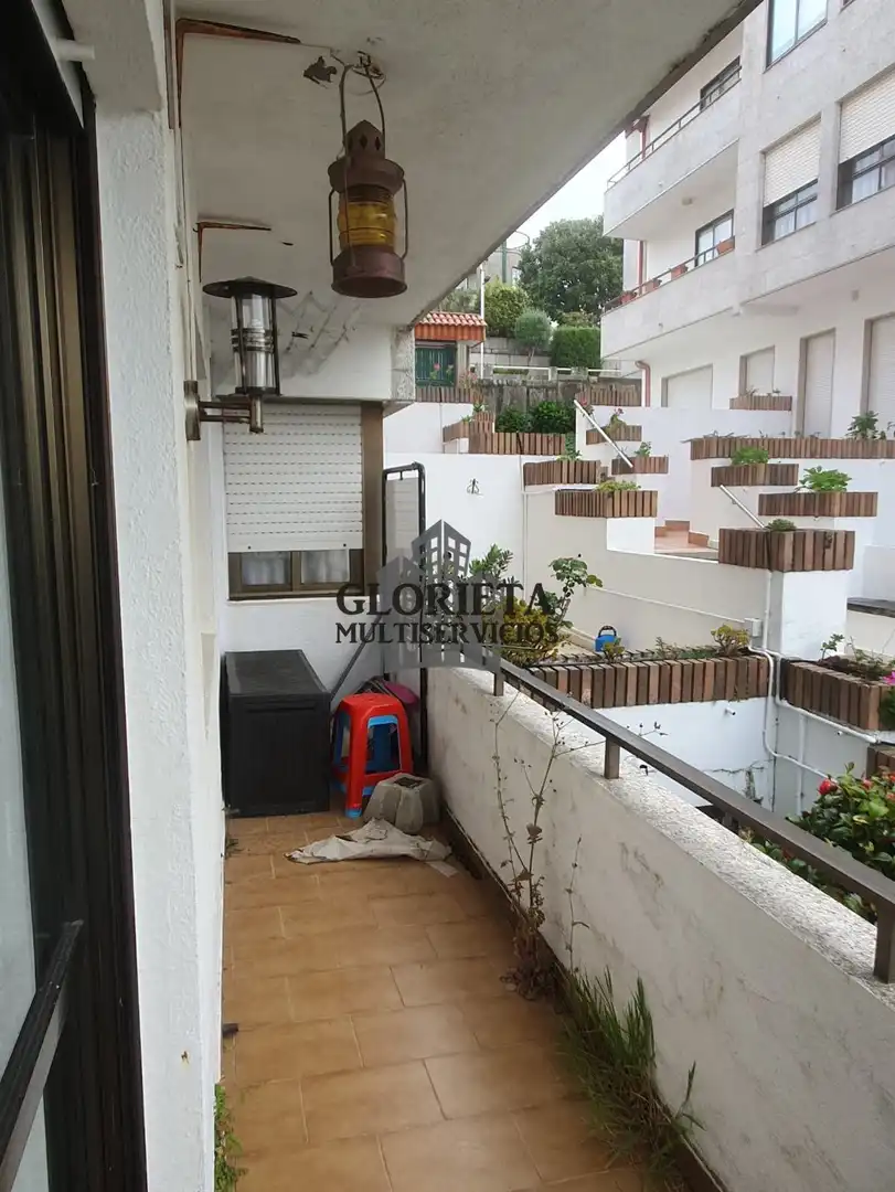 Balcony of Flat for sale in Nigrán  with Heating, Terrace and Storage room