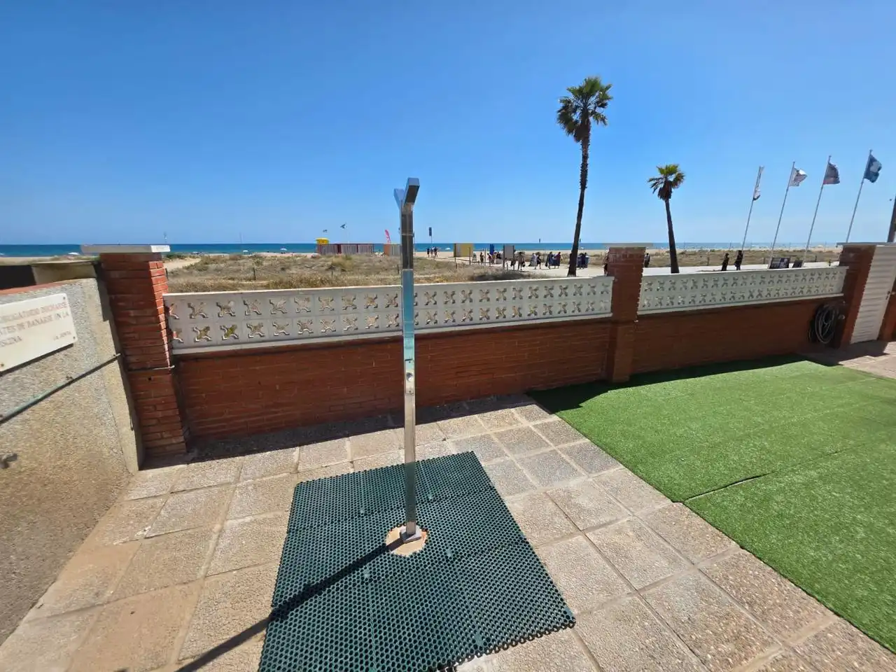 Garten von Wohnung zur Miete in Castelldefels mit Klimaanlage, Terrasse und Möbliert