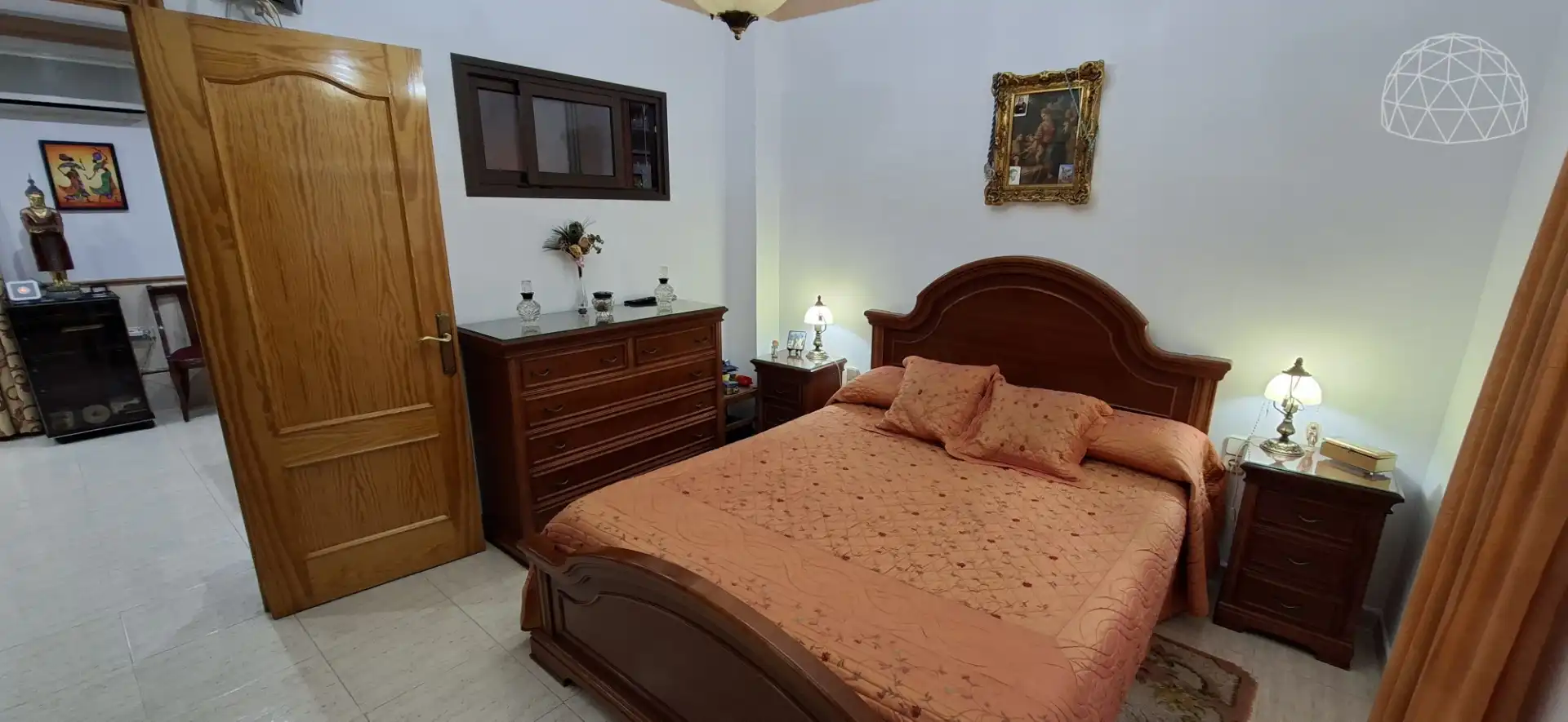 Schlafzimmer von Haus oder Chalet zum Verkauf in Sevilla mit Klimaanlage, Terrasse und Möbliert