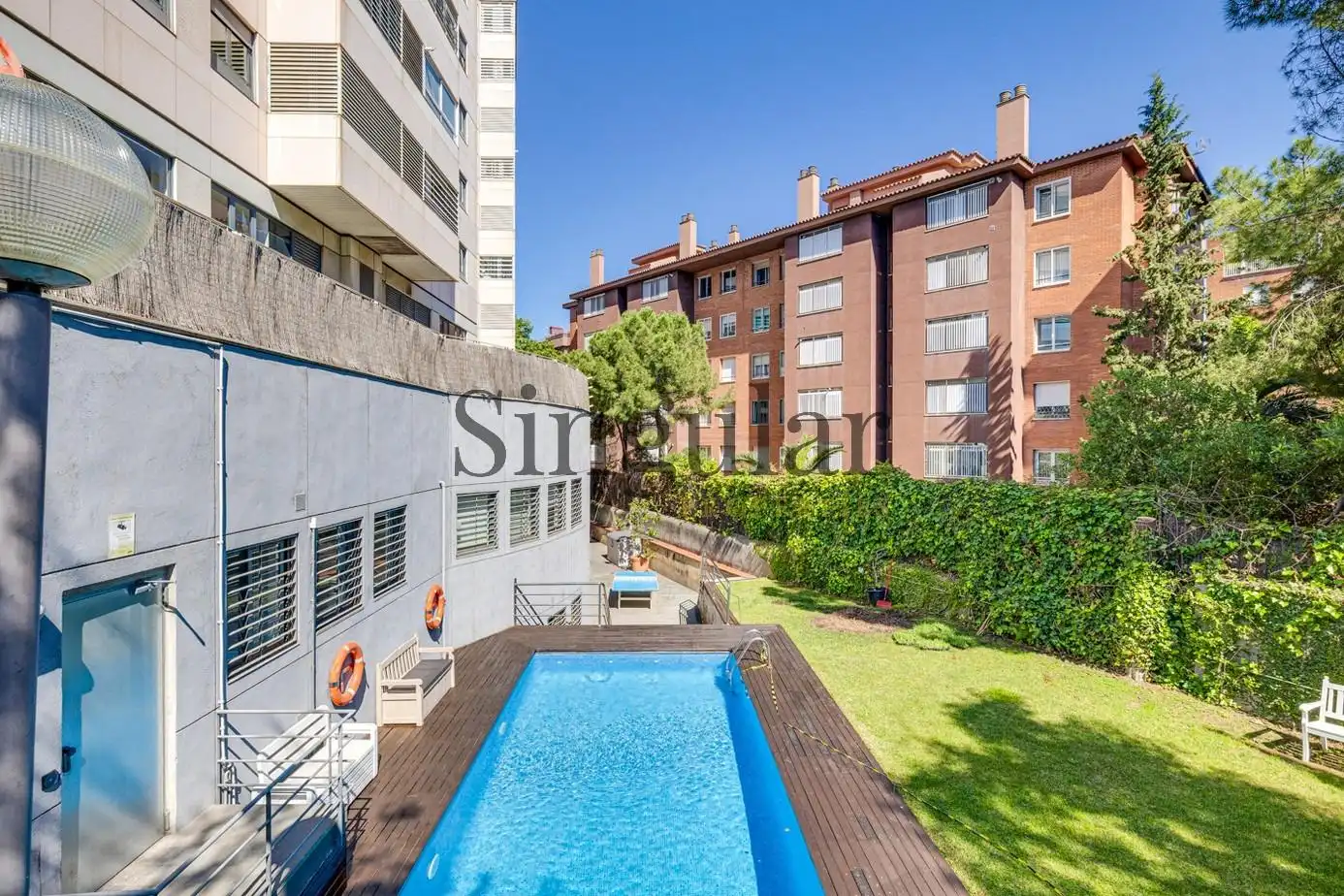 Piscina de Àtic en venda en Barcelona amb Aire condicionat, Calefacció i Parquet