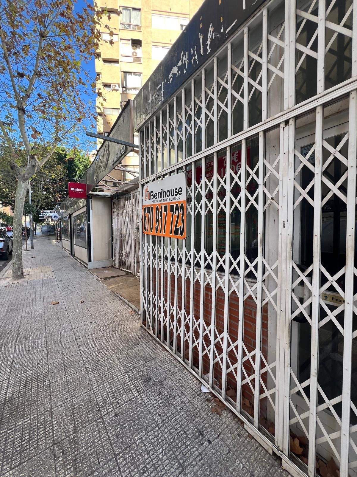 Vista exterior de Local de lloguer en Benidorm