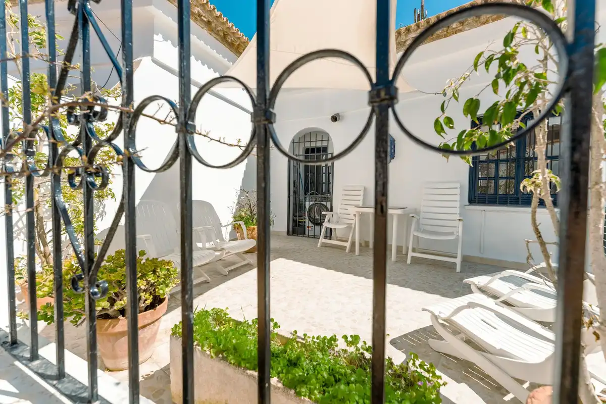 Terrassa de Casa adosada de lloguer en Marbella amb Piscina comunitària