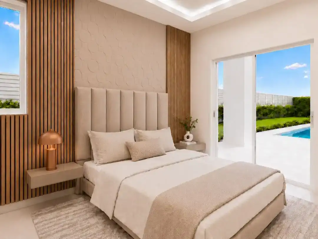 Dormitori de Casa o xalet en venda en Mijas amb Aire condicionat i Piscina