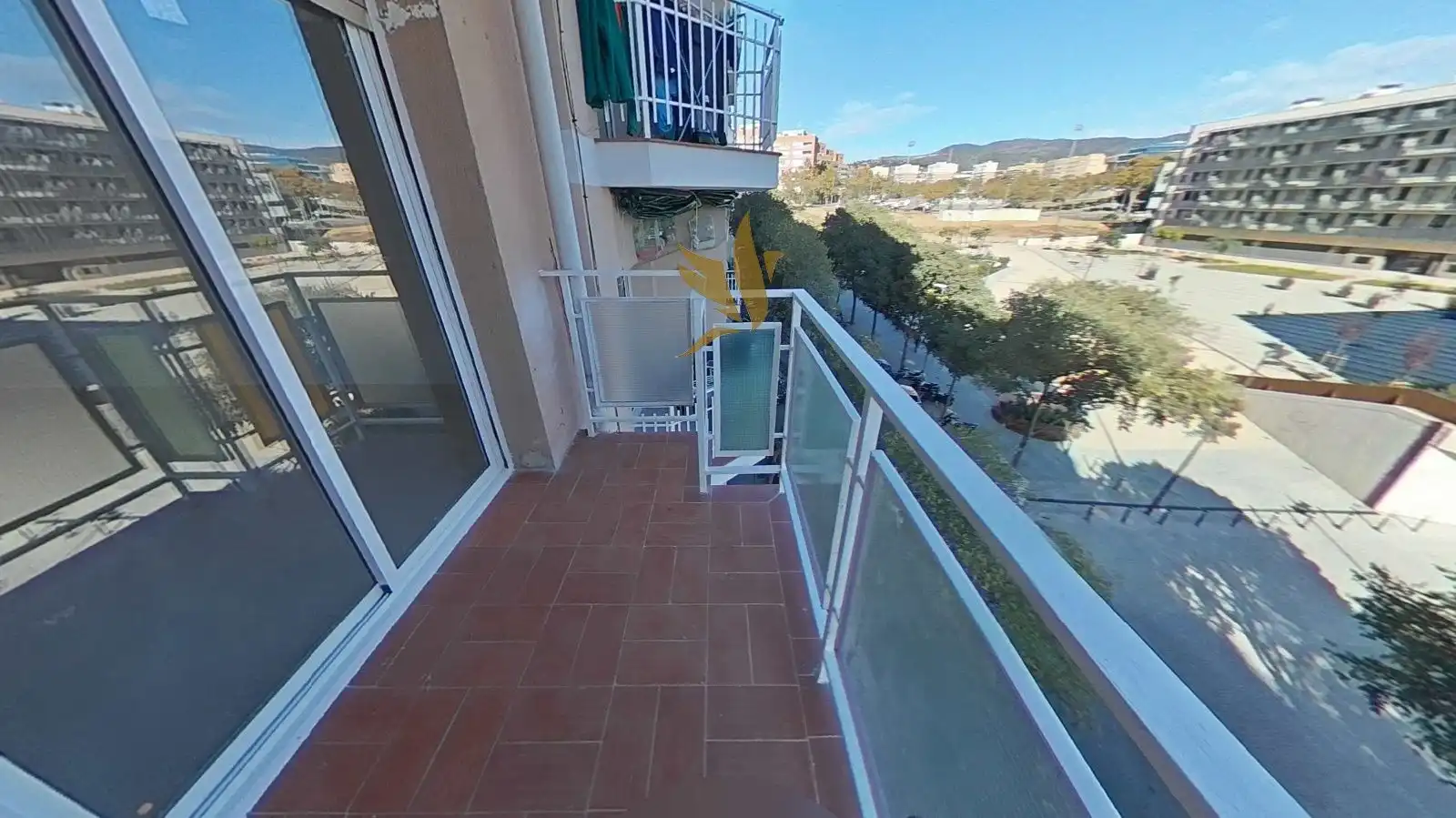 Balcony of Flat for sale in Badalona  with Heating and Terrace