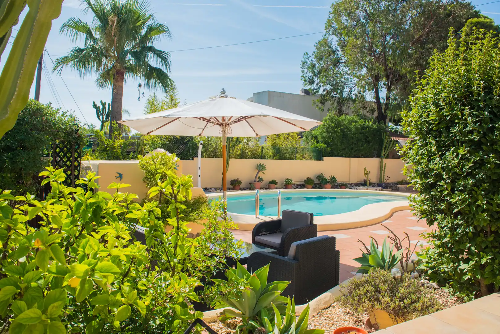 Jardín de Casa o chalet en venta en Jávea / Xàbia con Aire acondicionado, Calefacción y Terraza