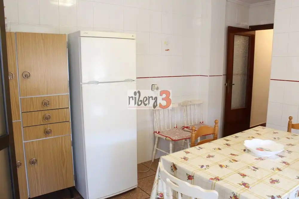 Kitchen of Flat for sale in San Javier  with Air Conditioner, Terrace and Furnished