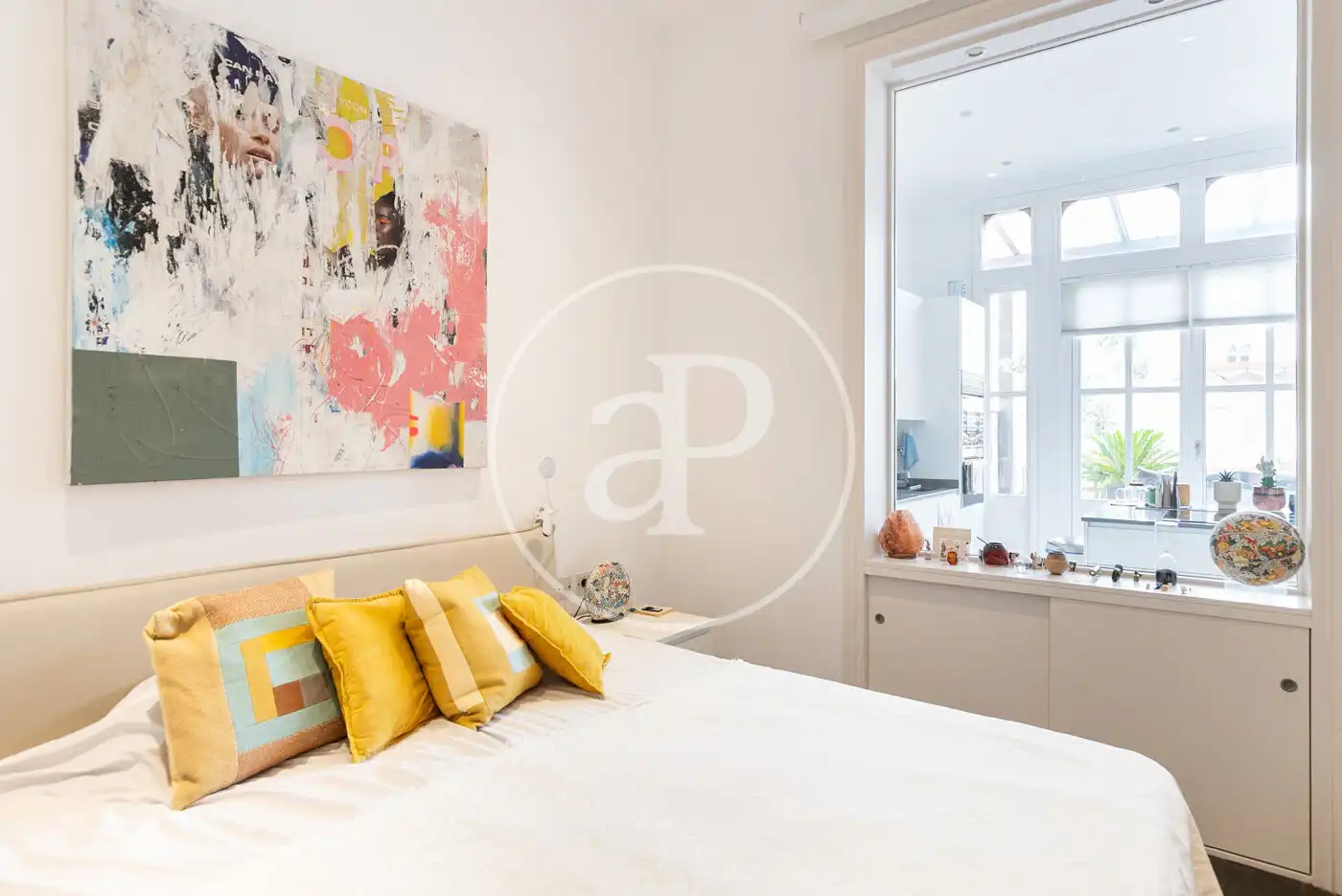 Bedroom of Flat for sale in Barcelona  with Air Conditioner, Heating and Terrace
