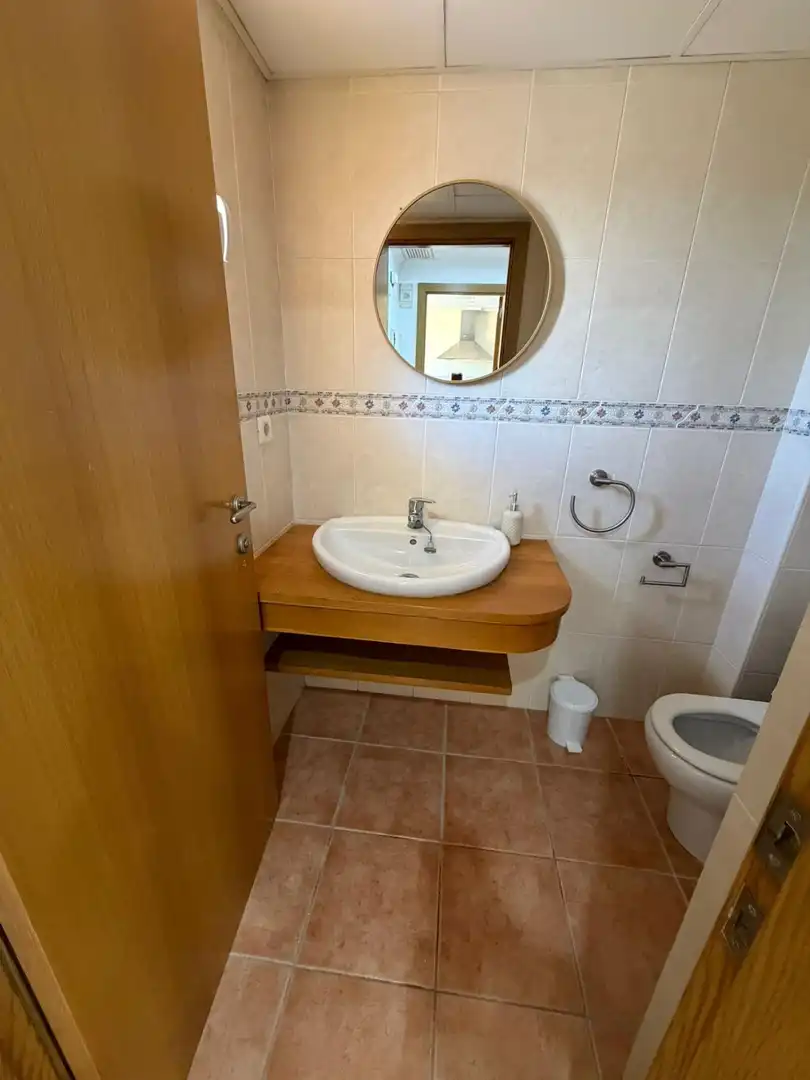 Baño de Casa adosada de alquiler en Alzira con Aire acondicionado, Jardín privado y Terraza