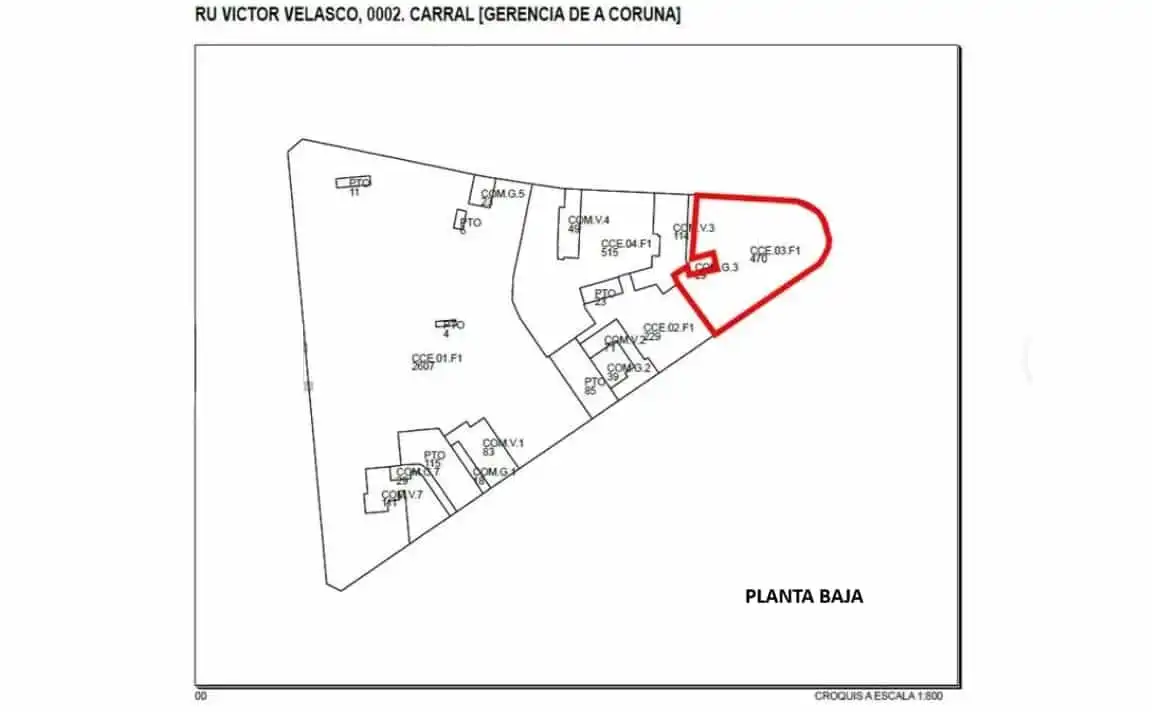 Local comercial en venta en Rúa Víctor Velasco, Carral, imagen 35