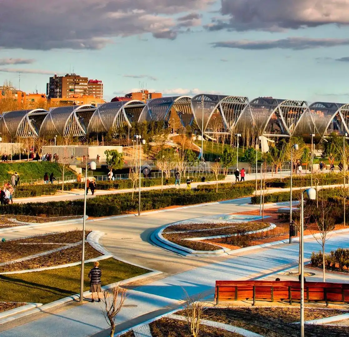 Vista exterior de Piso en venta en Madrid