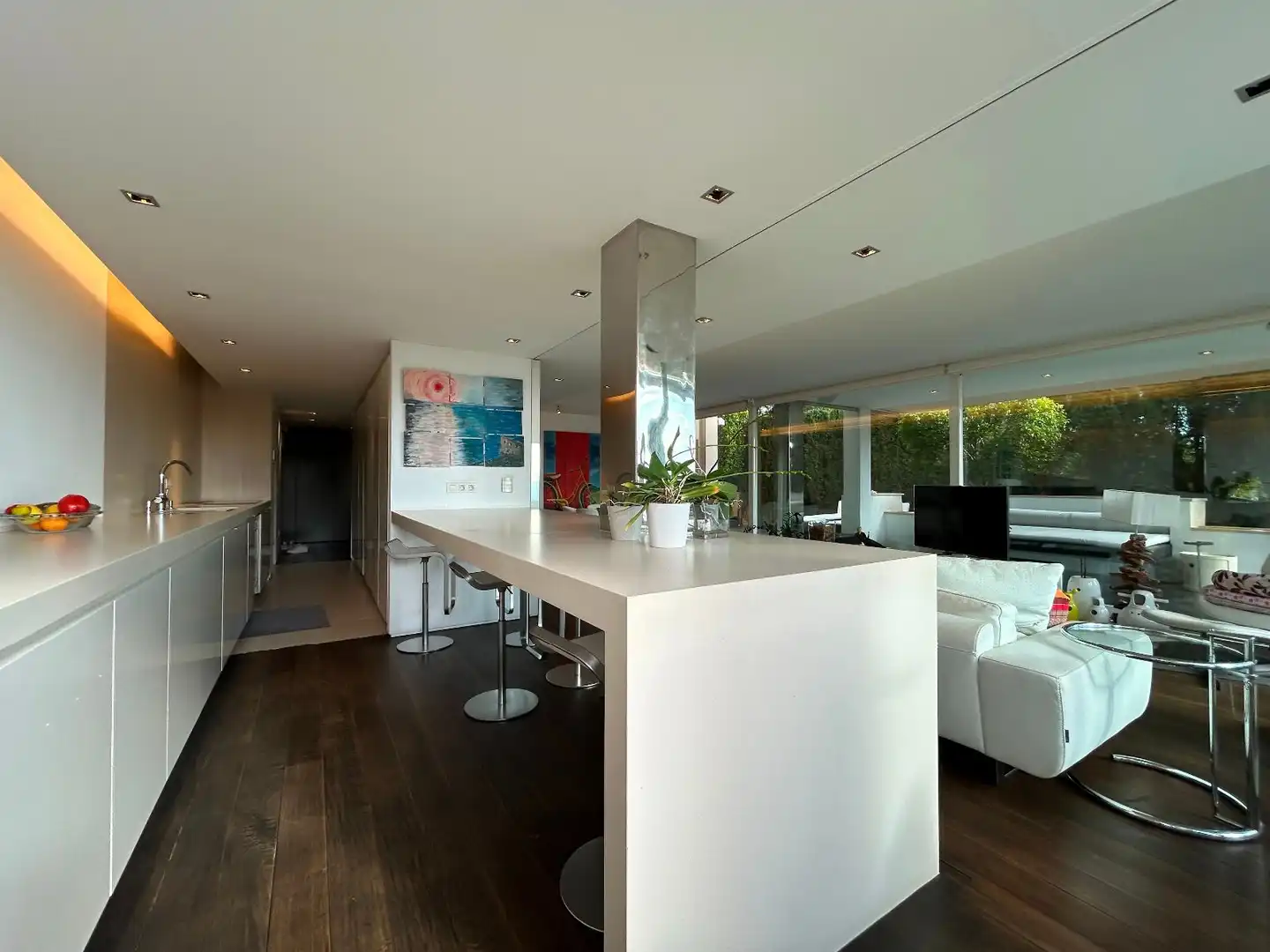 Cuina de Apartament en venda en Calvià amb Aire condicionat, Calefacció i Jardí privat