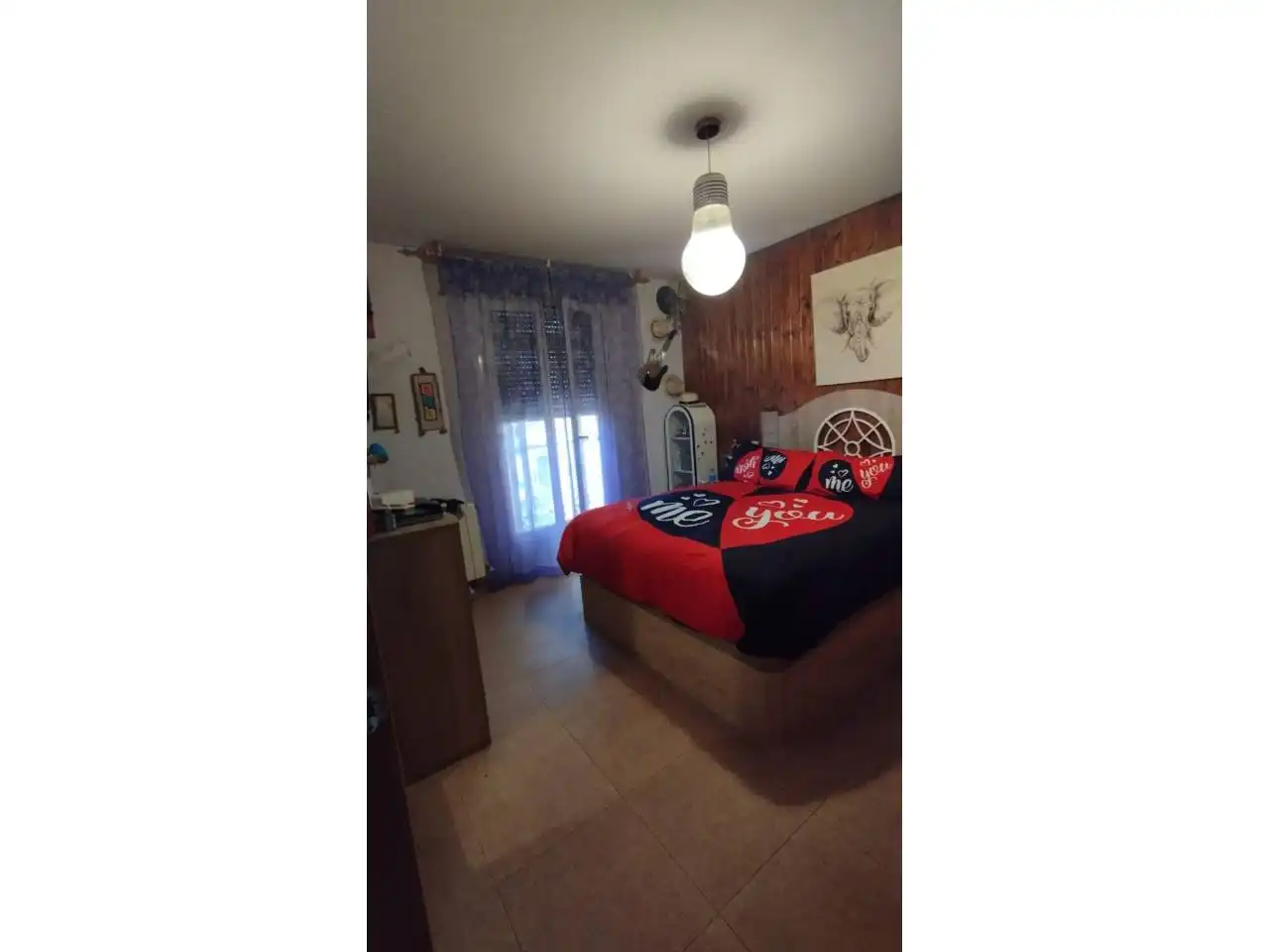 Schlafzimmer von Einfamilien-Reihenhaus zum Verkauf in Ocaña mit Heizung, Privatgarten und Möbliert