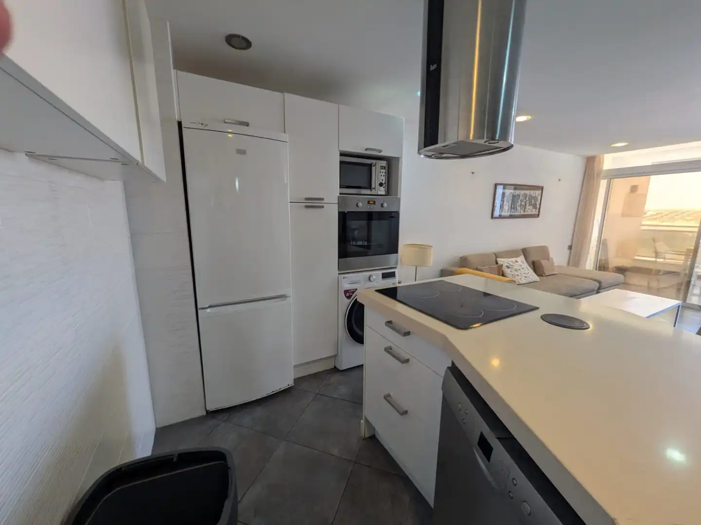 Kitchen of Flat for sale in Granadilla de Abona  with Storage room, Furnished and Oven