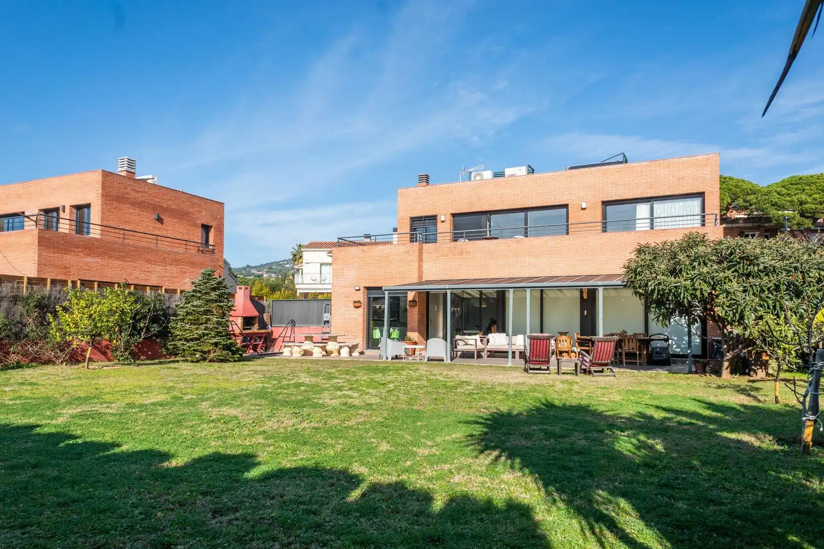 Vista exterior de Casa o chalet en venta en Sant Vicenç de Montalt con Aire acondicionado, Jardín privado y Terraza
