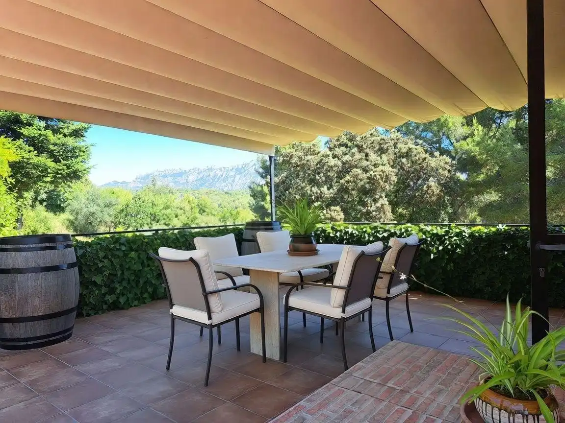 Terraza de Casa o chalet en venta en Els Hostalets de Pierola con Calefacción, Jardín privado y Trastero