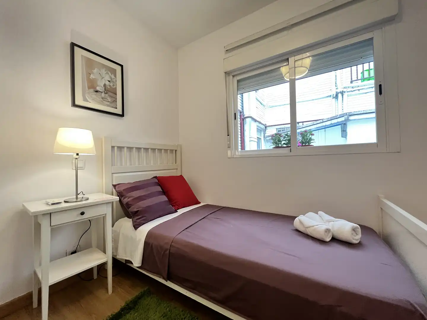 Habitación de Piso de alquiler en Madrid con Aire acondicionado, Terraza y Amueblado