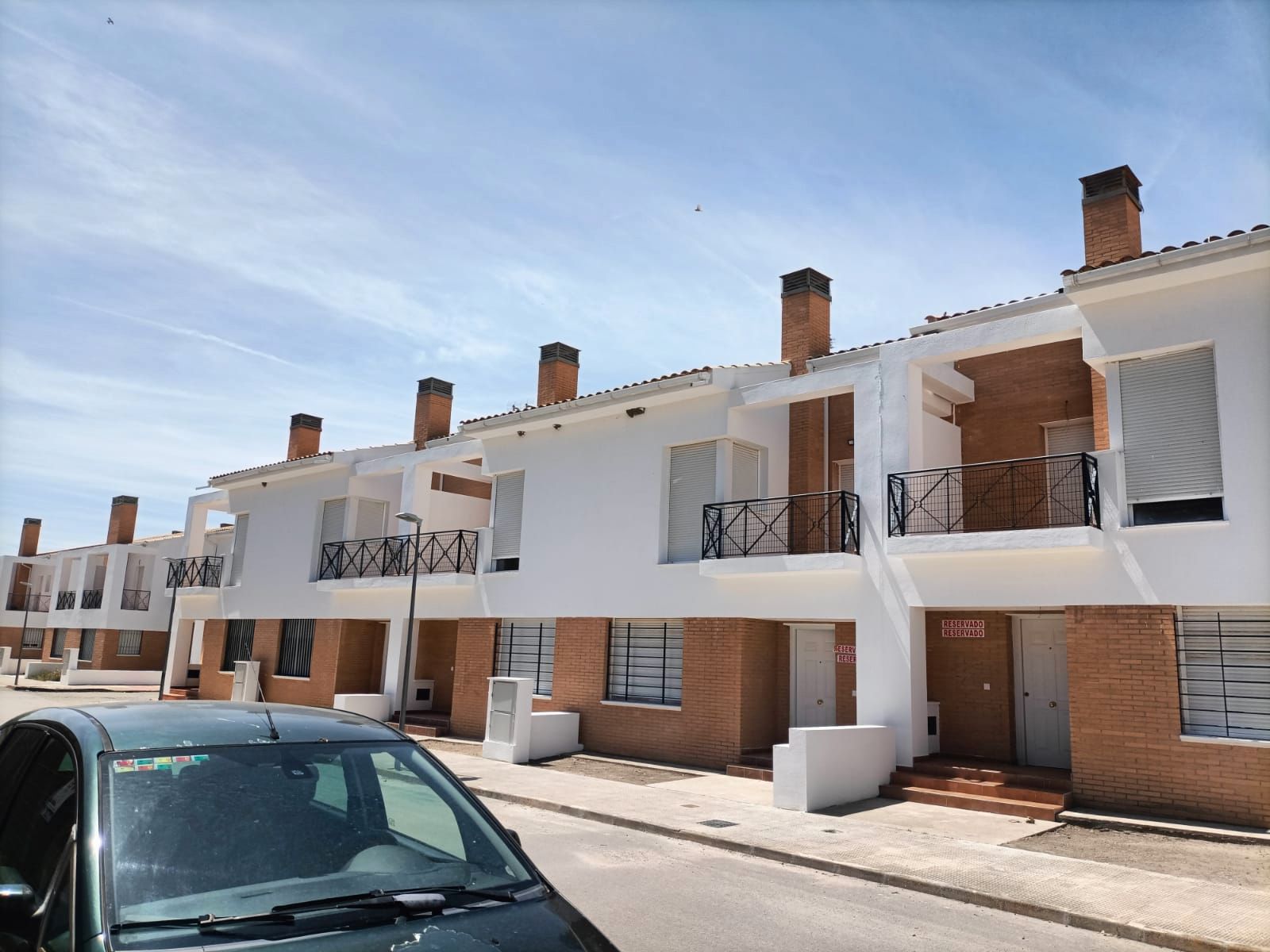 Vista exterior de Casa adosada en venta en Mascaraque