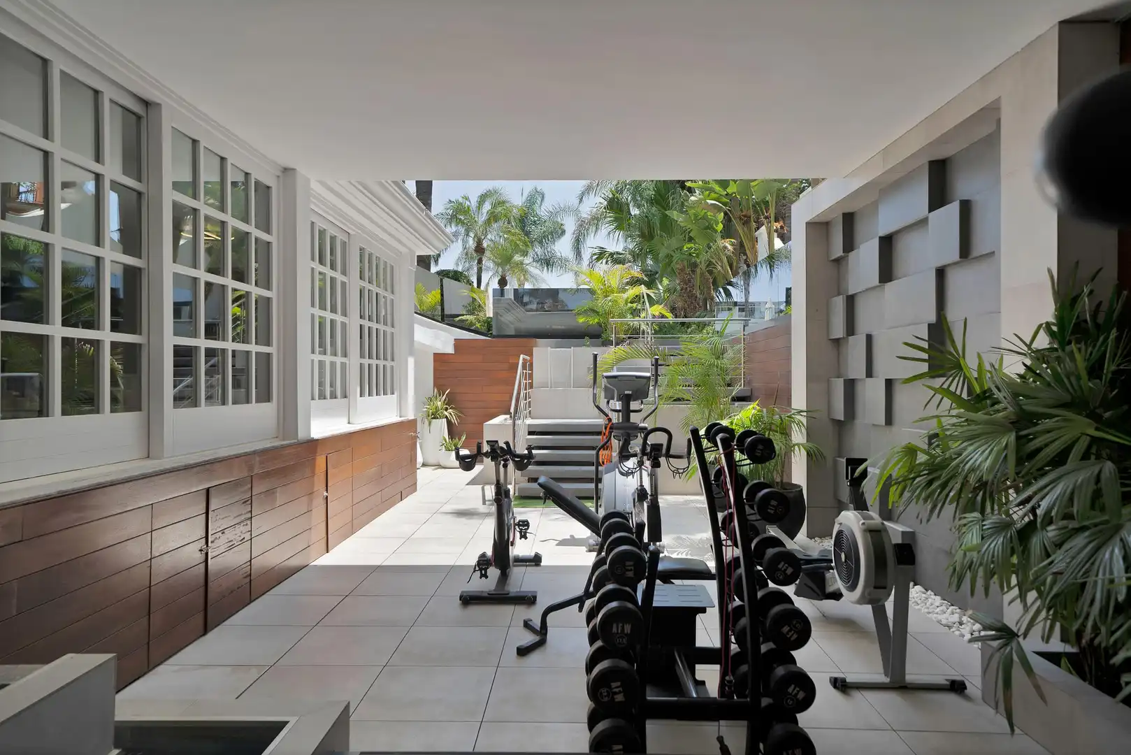 Terrasse von Haus oder Chalet zur Miete in Marbella mit Heizung, Privatgarten und Terrasse
